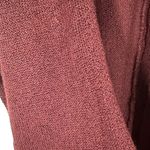 Forever 21 Maroon Knit Long Sleeve Opened Front Cozy Knit Cardigan Women Sz S Photo 4
