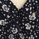 Lulus Lulu’s Poppypatch navy liberty floral print skater dress XS Photo 6