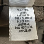 St. John  Black Label Taupe Wide Leg Pull On Belt Pants Poly Blend Chic Career SM Photo 5