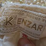 Kenzar Hong Kong Flapper Sleeveless Top Sequins Vintage Beaded Tassels Size 36 Photo 1