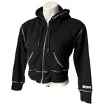 Adam Selman Sport Shrunken Zip Hoodie Black
Active Wear, Sz M Photo 5