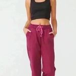 Terez  Sweatpants in Black Raspberry sz XS Photo 0
