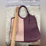 Calvin Klein Calvin Klein Gabrianna Novelty Slim Side Zip Tote bag rose smoke eggplant color Photo 5