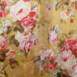 Anthro O.p.t. Wick Smocked Floral Midi Dress Gold XS Yellow Photo 10