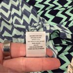 Trixxi  Green and Blue Geometric Maxi Dress Photo 6