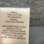 Loft Gray Cotton Spandex Lined Blazer Size Small Photo 7