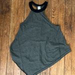 We The Free Women’s Free People  tank top asymmetrical gray swing style size xs Photo 0
