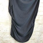 Pilcro Anthropologie One Shoulder Top Womens XL Gray Ruched Side Modal Blend Photo 7