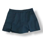 English Factory Black Box Pleat Mini Skirt Skort Size Large Preppy,Goth, Boho Photo 4