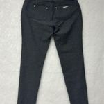 Michael Kors Stretchy Pull on Leggings Skinny Pants Sz LP Charcoal/Gray Photo 3