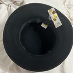 C&C California C & C California hat felt floppy black w /silver detail OSFM NWT Photo 3