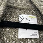 Aerie OFFLINE  Chillside Quarter Zip Sweater Olive‎ Green Cozy Oversized Large Photo 2