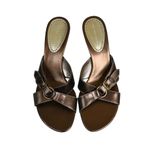 Antonio Melani Womens 9M Perrif II Heeled Leather Sandal Photo 1