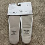 Isotoner NWT White Slip On House Slippers Women's Size XL 9.5 - 10.5 Suede Sole Photo 4