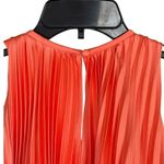 Mac Duggal  Size 4 NEW Orange Pleated Halter Neck Flowy Mini Trapeze Dress 49636 Photo 5