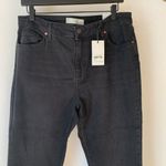 Topshop  Kick Flare Cropped Black Jeans Photo 1