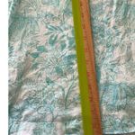 Sigrid Olsen  Linen Pullover Top Floral Print Side Buttons Turquoise Size 1X Photo 11