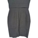 Kay Unger Kay‎ Unger Womens Black Floral Jacquard Sleeveless V-Neck Cocktail Dress Size 2 Photo 11