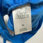 Wild Fable Women's Cut Out Bralette Bikini Top - Blue Size XS Extra Small Photo 4