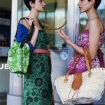 Anthropologie  Maeve Teal Floral Strapless Dress Photo 1