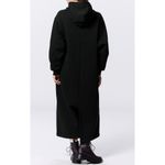 GU (Uniqlo) x Harry Potter Embroidered Logo Sweat Hoodie Dress in Black Size L Photo 3