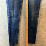 Aeropostale Jeans Womens 2 Blue High Waisted Stretch Denim Jegging Distressed Photo 6