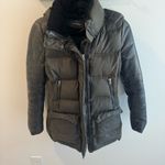 Mackage Lamb Leather & Down Hooded Puffer Jacket Small Photo 1
