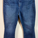 7 For All Mankind Women's Highwaist Slim Kick Flare Crop Jeans Size 32 Photo 0