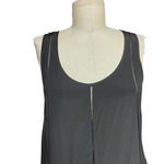 Thakoon Addition Black Sleeveless Tiered Ruffle Tunic Dress Top Size M Size M Photo 1