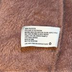 Colsie Mauve Fuzzy Sherpa Hoodie Women’s Small Brown Photo 4