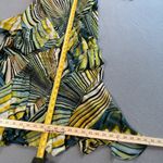 SIGNATURE By Robbie Bee Dress 16W Maxi Abstract Print Rhinestone Embellished A L Yellow Photo 3
