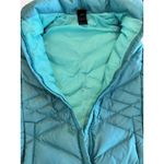 The North Face Vest Womens Sz Small Teal 550 Goose Down Puffer Style Aconcagua Photo 6