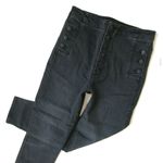 J Brand NWT Natasha in Vane Gray Sky High Crop Skinny Buttonfly Stretch Jeans 32 Photo 1