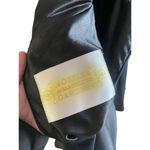 Beaded Stretch Satin Prom Homecoming Party Dress by Madeline Gardner Black SZ1 Photo 5