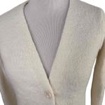 Boston Proper  Ivory Long-Sleeve V-Neck Button-Up Cardigan Size XX-Small Photo 1