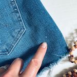 American Eagle  Distressed Curvy Midi Cutoff Denim Jean Shorts Photo 7