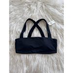 Aerie OFFLINE By  Real Me Xtra Square Neck Sports Bra Black Size Medium Photo 1