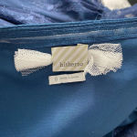 BHLDN  Hitherto Celia Lace Dress in Blue Bridesmaid Size US‎ 6 *Missing Belt Photo 11