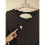 RTR Esteban Cortázar Sz XL Black Balloon Long Sleeve Sweater Knit Mini Dress Photo 4