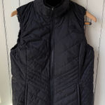 The North Face  Black Reversible Puffer Vest Photo 0