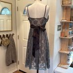 Mystic Y2k vintage lace overlay babydoll tie back dress Photo 8