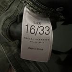 Sanctuary Social Standard By High-Rise Skinny Camo Jeans Size 16/33 Green Photo 7