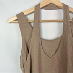 Merrell Brown Open Back Halter Strap Athletic Tank Top L Photo 2