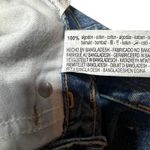 ZARA  Women Blue Distressed Ripped Straight Leg Jeans Size 4 Photo 3