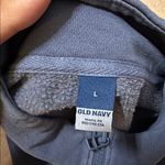 Old Navy  Blue Quarter Zip Crewneck Front Pocket Photo 3