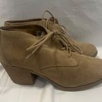 Rocket Dog Sam Coast Fabric Ankle Bootie Womens Size 10W Tan Casual Versatile Photo 3