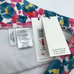 Calvin Klein Womens Floral Print High-Waist Bikini Bottom Pink Blue XS Photo 4