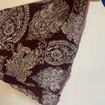 Urban Outfitters Ecote  Boho Burgundy Paisley Dress Photo 4