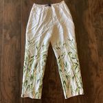 Russell Kemp Silk Pants White Size 6 Photo 0