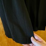 Talbots Women Black Open Front Cardigan Sweater Cotton Rayon 3/4 Sleeve Small Photo 6